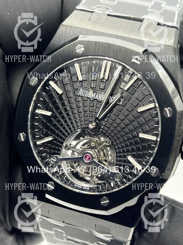 Товар Audemars Piguet Royal Oak Tourbillon 41mm 26522CE.OO.1225CE.01 Steel Black Фото 2 - Audemars Piguet Royal Oak Tourbillon 41mm 26522CE.OO.1225CE.01 Steel Black