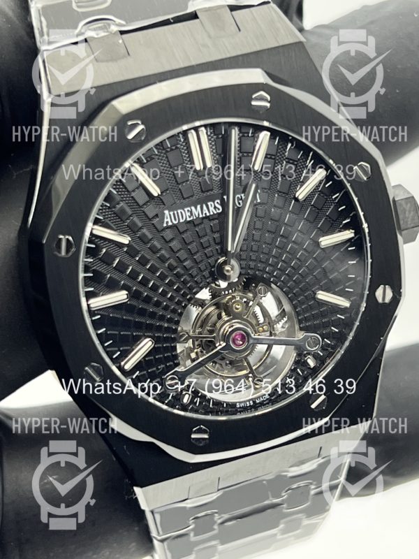 Товар Audemars Piguet Royal Oak Tourbillon 41mm 26522CE.OO.1225CE.01 Steel Black Фото 3 - Audemars Piguet Royal Oak Tourbillon 41mm 26522CE.OO.1225CE.01 Steel Black