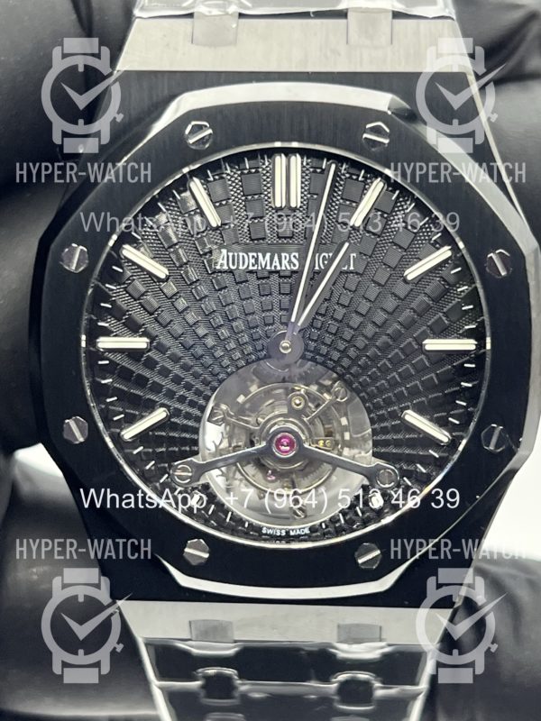 Товар Audemars Piguet Royal Oak Tourbillon 41mm 26522CE.OO.1225CE.01 Steel Black Фото 4 - Audemars Piguet Royal Oak Tourbillon 41mm 26522CE.OO.1225CE.01 Steel Black