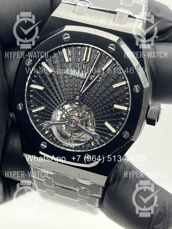 Товар Audemars Piguet Royal Oak Tourbillon 41mm 26522CE.OO.1225CE.01 Steel Black Фото 6 - Audemars Piguet Royal Oak Tourbillon 41mm 26522CE.OO.1225CE.01 Steel Black