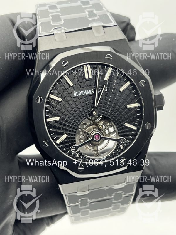 Товар Audemars Piguet Royal Oak Tourbillon 41mm 26522CE.OO.1225CE.01 Steel Black Фото 7 - Audemars Piguet Royal Oak Tourbillon 41mm 26522CE.OO.1225CE.01 Steel Black