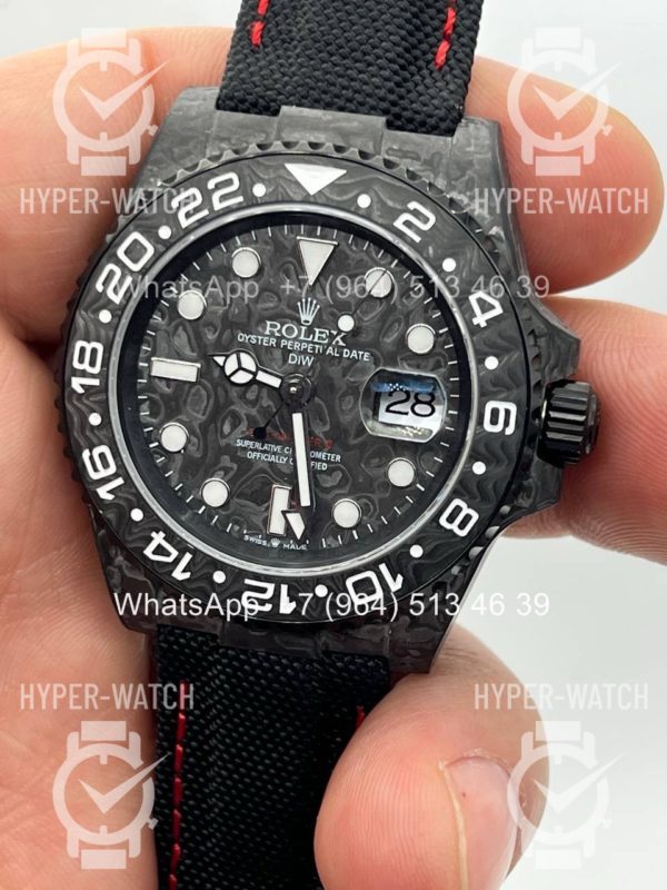 Товар Rolex GMT Master II 40mm Carbon DIW Black Фото 2 - Rolex GMT Master II 40mm Carbon DIW Black