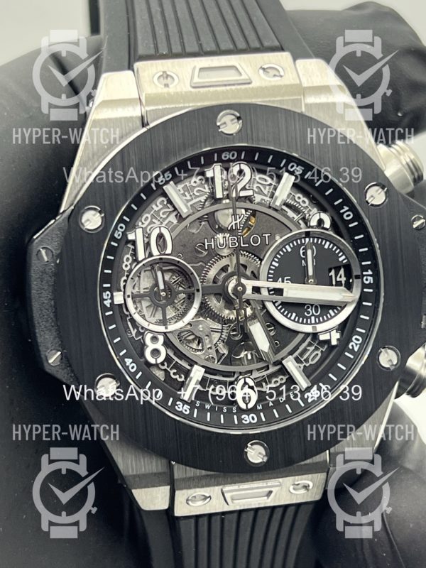 Фото 8 - Hublot Big Bang Unico 42mm 421.NM.1170.RX Black Steel