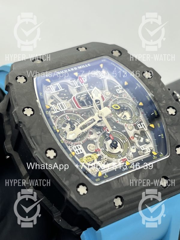 Товар Richard Mille RM 011-03 Black Blue Фото 5 - Richard Mille RM 011-03 Black Blue