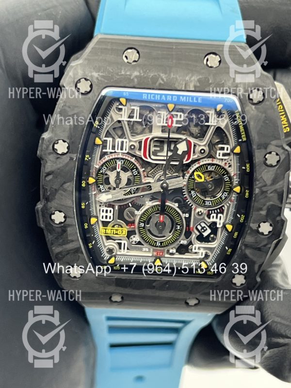 Товар Richard Mille RM 011-03 Black Blue Фото 6 - Richard Mille RM 011-03 Black Blue