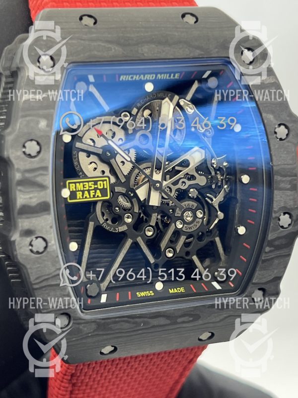 Товар Richard Mille RM 035-01 Rafa Black Red Art 12682 Фото 5 - Richard Mille RM 035-01 Rafa Black Red Art 12682