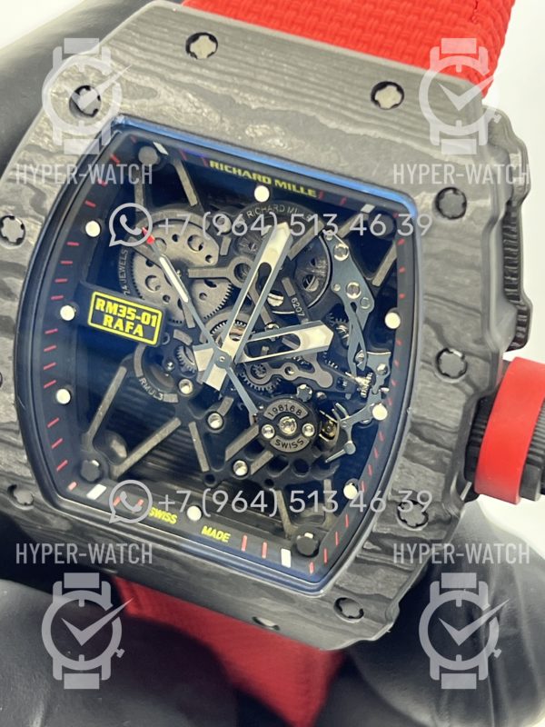 Товар Richard Mille RM 035-01 Rafa Black Red Art 12682 Фото 7 - Richard Mille RM 035-01 Rafa Black Red Art 12682