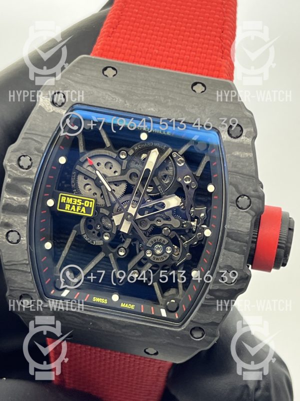 Товар Richard Mille RM 035-01 Rafa Black Red Art 12682 Фото 11 - Richard Mille RM 035-01 Rafa Black Red Art 12682