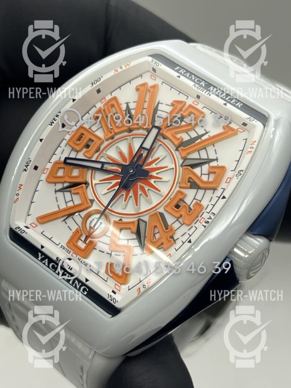 Товар Franck Muller Vanguard Yachting V45 SC DT White Фото 4 - Franck Muller Vanguard Yachting V45 SC DT White