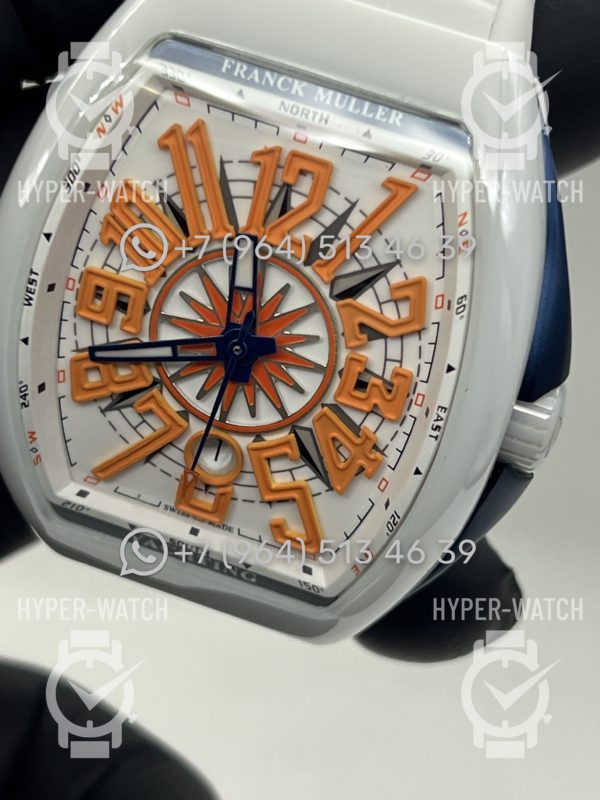Товар Franck Muller Vanguard Yachting V45 SC DT White Фото 5 - Franck Muller Vanguard Yachting V45 SC DT White