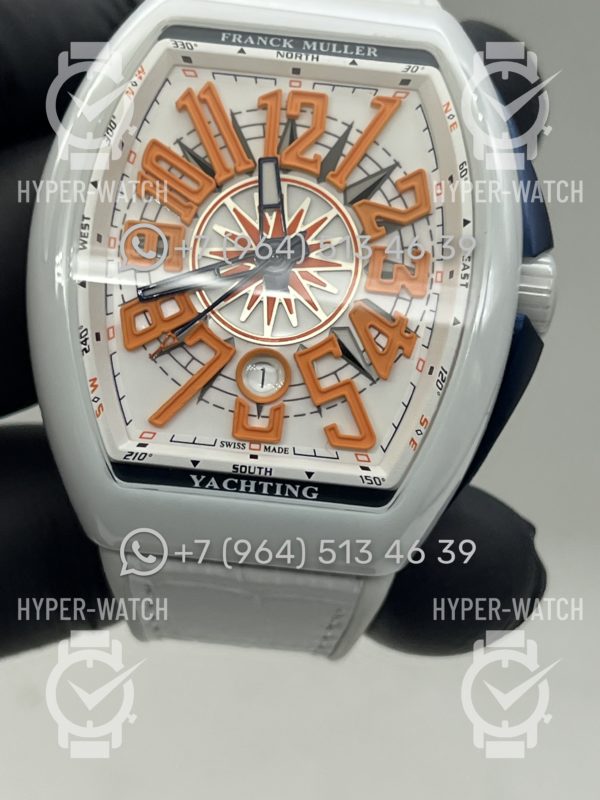 Товар Franck Muller Vanguard Yachting V45 SC DT White Фото 9 - Franck Muller Vanguard Yachting V45 SC DT White