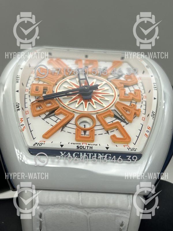 Товар Franck Muller Vanguard Yachting V45 SC DT White Фото 11 - Franck Muller Vanguard Yachting V45 SC DT White