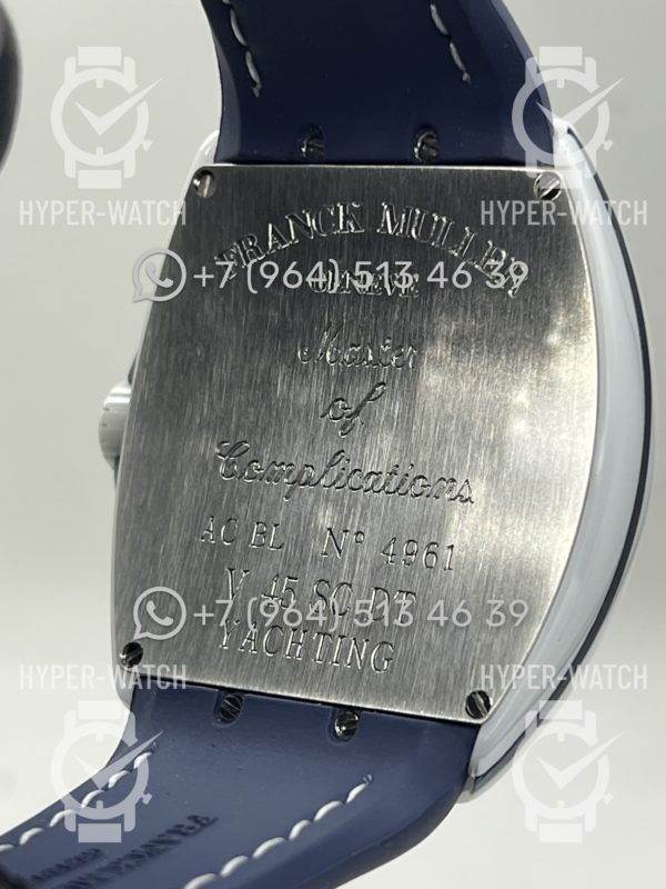 Фото 20 - Franck Muller Vanguard Yachting V45 SC DT Blue