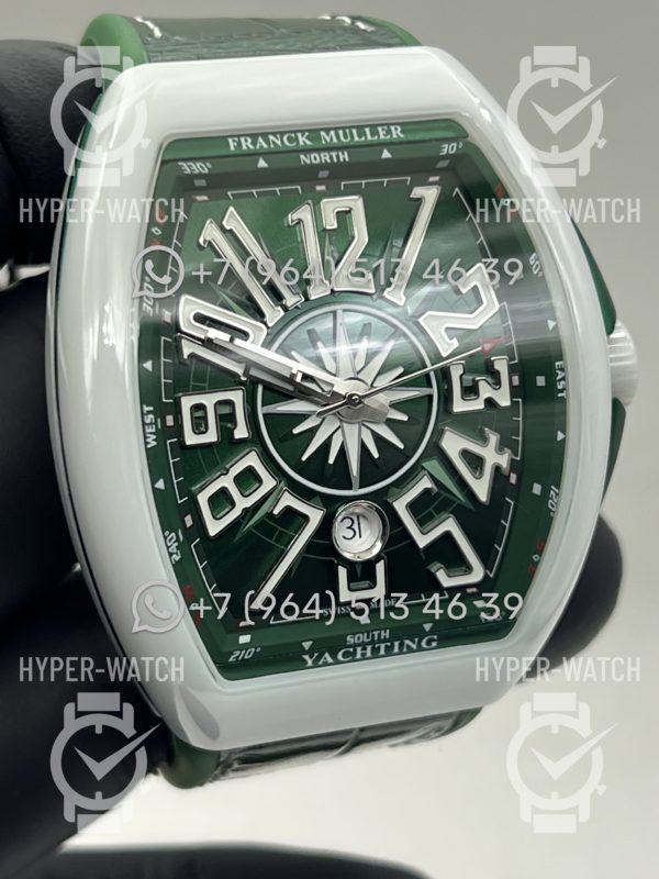 Фото 2 - Franck Muller Vanguard Yachting V45 SC DT Green