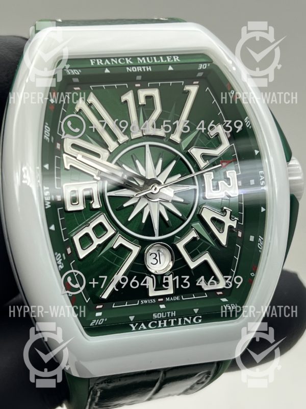 Фото 3 - Franck Muller Vanguard Yachting V45 SC DT Green