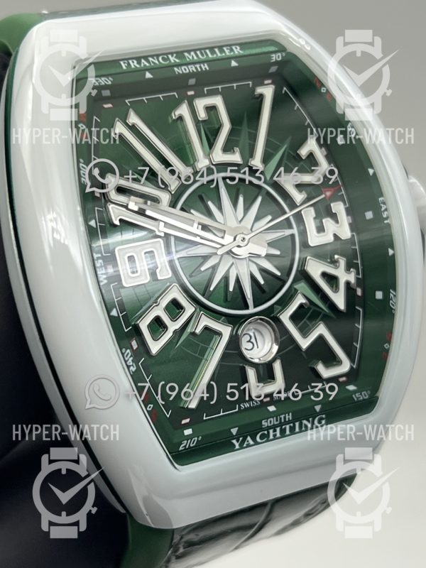Фото 8 - Franck Muller Vanguard Yachting V45 SC DT Green