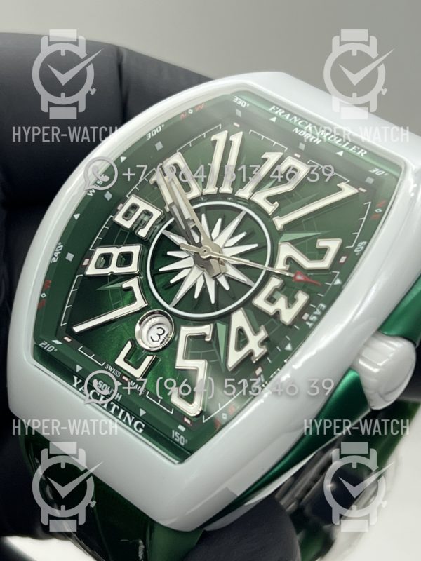 Фото 10 - Franck Muller Vanguard Yachting V45 SC DT Green