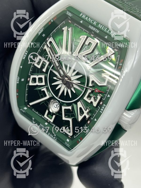 Фото 11 - Franck Muller Vanguard Yachting V45 SC DT Green