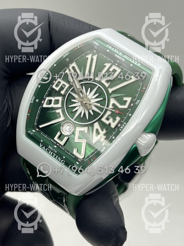 Фото 13 - Franck Muller Vanguard Yachting V45 SC DT Green