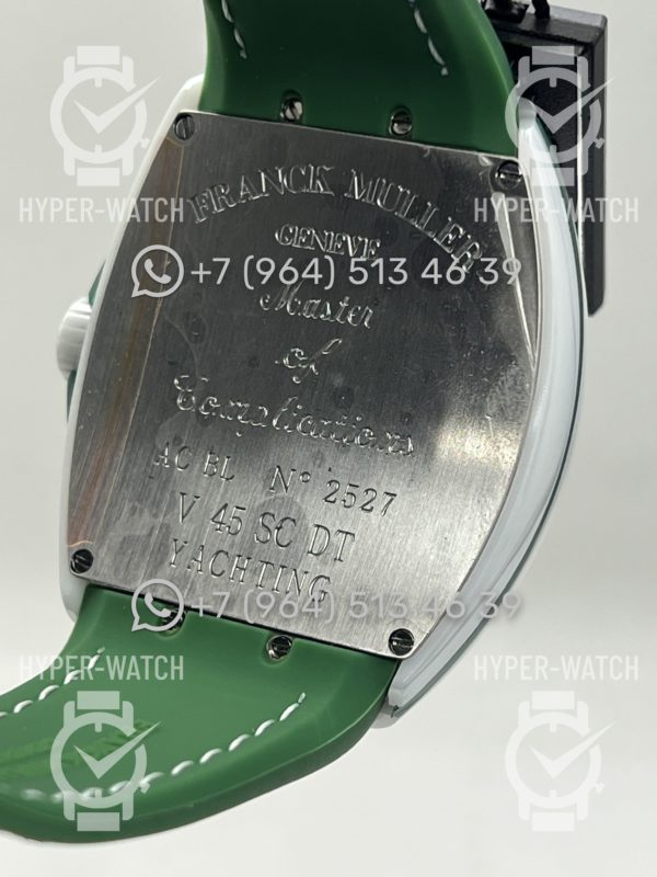 Фото 21 - Franck Muller Vanguard Yachting V45 SC DT Green