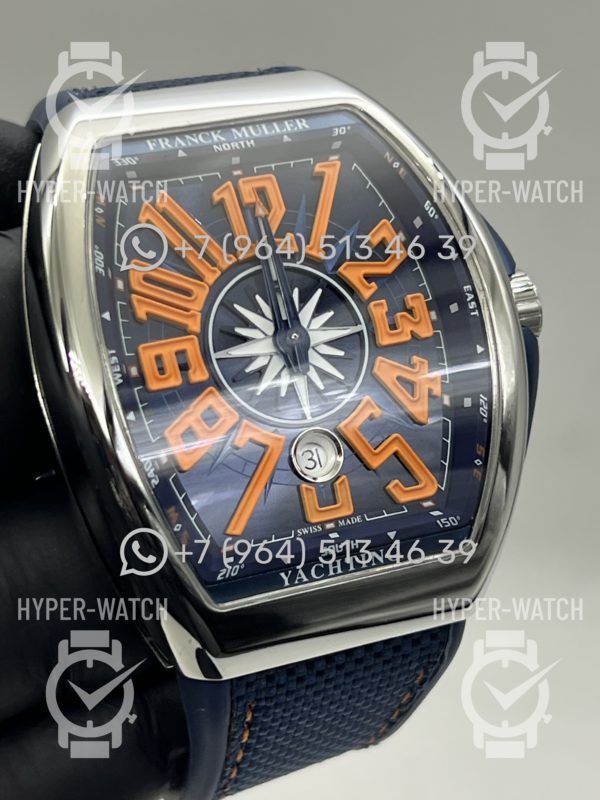 Фото 2 - Franck Muller Vanguard Yachting V45 SC DT Steel