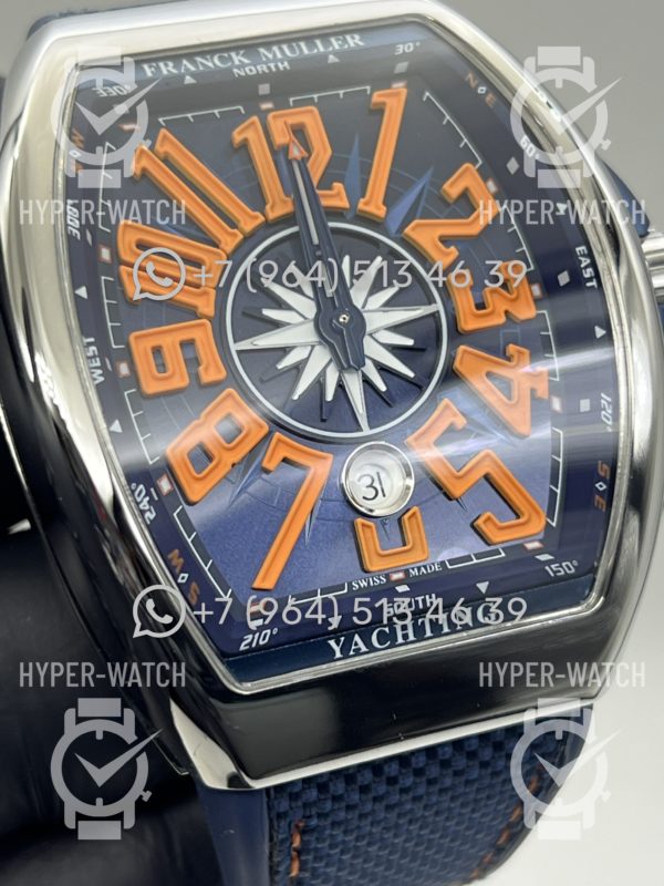 Фото 3 - Franck Muller Vanguard Yachting V45 SC DT Steel
