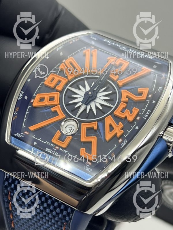 Фото 5 - Franck Muller Vanguard Yachting V45 SC DT Steel