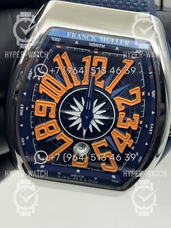 Фото 8 - Franck Muller Vanguard Yachting V45 SC DT Steel