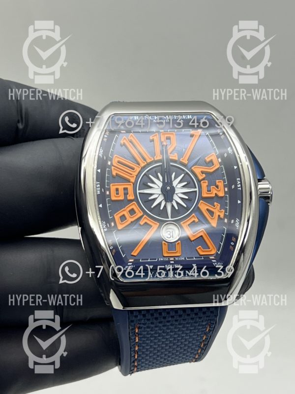 Фото 11 - Franck Muller Vanguard Yachting V45 SC DT Steel