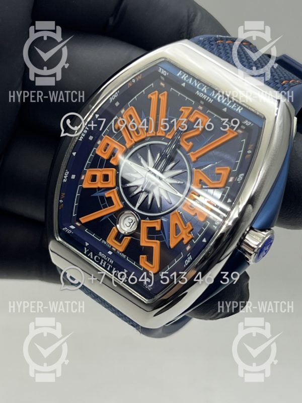 Фото 12 - Franck Muller Vanguard Yachting V45 SC DT Steel