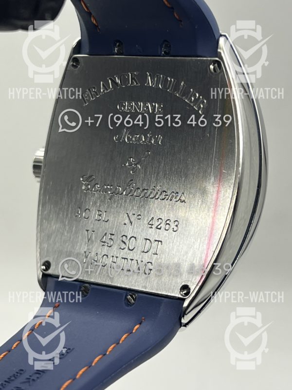 Фото 21 - Franck Muller Vanguard Yachting V45 SC DT Steel