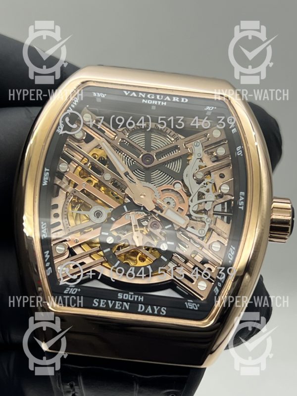 Фото 9 - Franck Muller Vanguard Skeleton Art 12735
