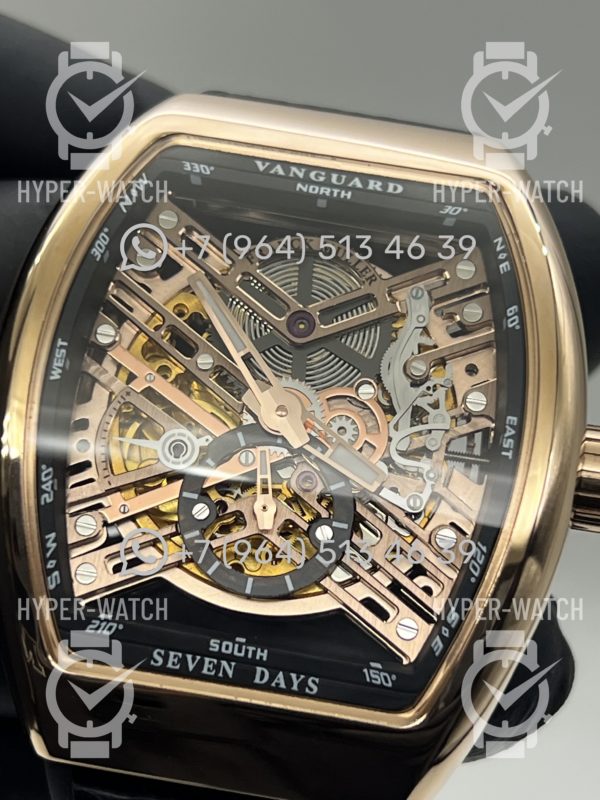 Фото 10 - Franck Muller Vanguard Skeleton Art 12735