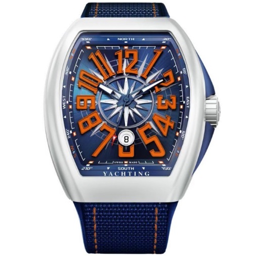 Фото 1 - Franck Muller Vanguard Yachting V45 SC DT Steel