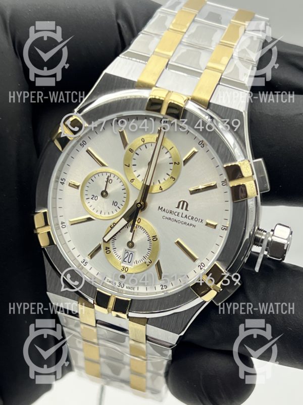 Товар Maurice Lacroix Aikon Chronograph 44mm AI1118-PVY03-130-1 Фото 2 - Maurice Lacroix Aikon Chronograph 44mm AI1118-PVY03-130-1