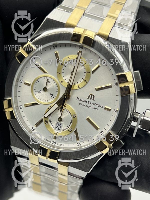Товар Maurice Lacroix Aikon Chronograph 44mm AI1118-PVY03-130-1 Фото 3 - Maurice Lacroix Aikon Chronograph 44mm AI1118-PVY03-130-1