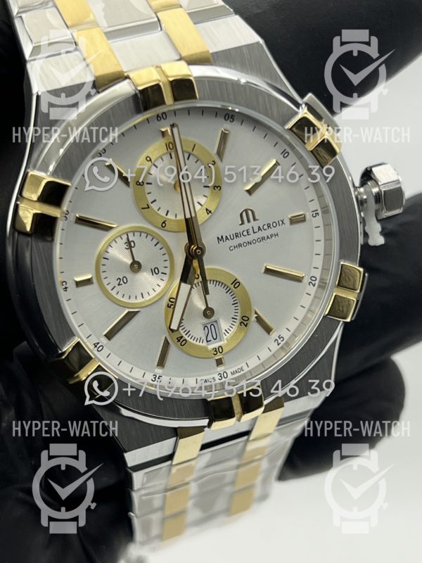 Товар Maurice Lacroix Aikon Chronograph 44mm AI1118-PVY03-130-1 Фото 4 - Maurice Lacroix Aikon Chronograph 44mm AI1118-PVY03-130-1