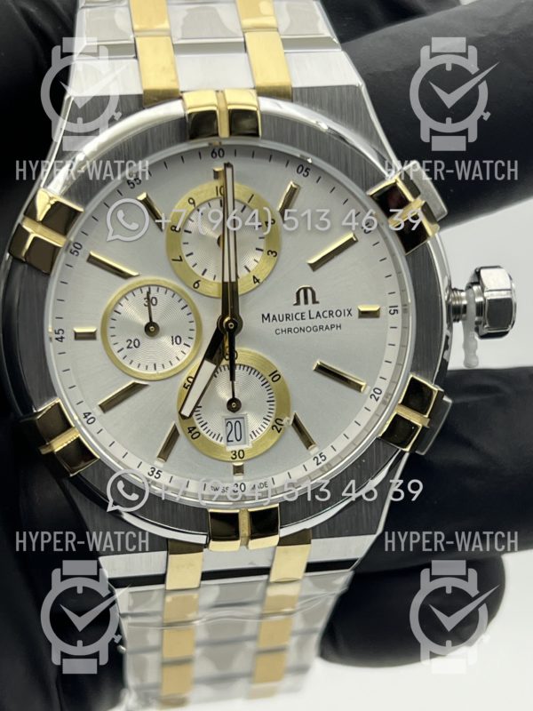Товар Maurice Lacroix Aikon Chronograph 44mm AI1118-PVY03-130-1 Фото 7 - Maurice Lacroix Aikon Chronograph 44mm AI1118-PVY03-130-1