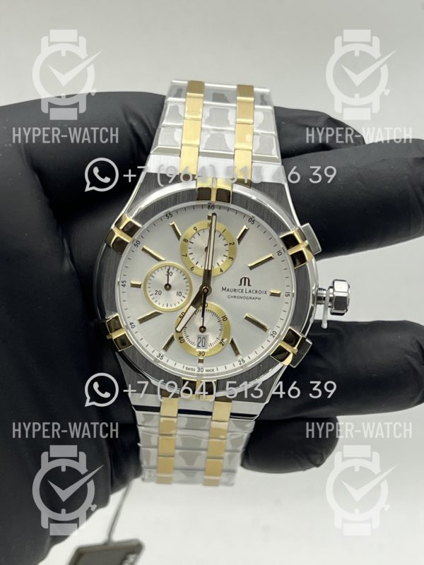 Товар Maurice Lacroix Aikon Chronograph 44mm AI1118-PVY03-130-1 Фото 8 - Maurice Lacroix Aikon Chronograph 44mm AI1118-PVY03-130-1