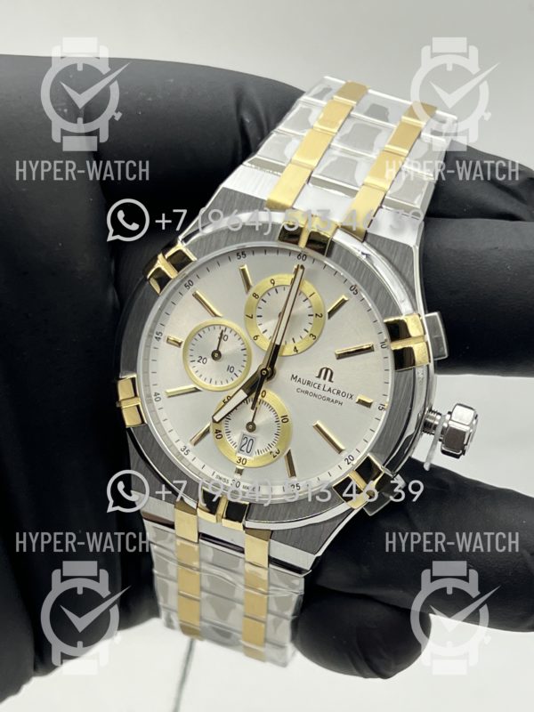 Товар Maurice Lacroix Aikon Chronograph 44mm AI1118-PVY03-130-1 Фото 9 - Maurice Lacroix Aikon Chronograph 44mm AI1118-PVY03-130-1